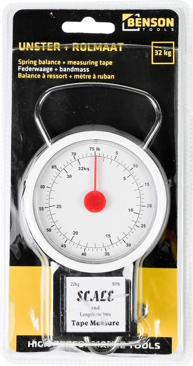 Produktbild Benson Analoge Personenwaage Bensontools Metall Kunststoff (32 kg)
