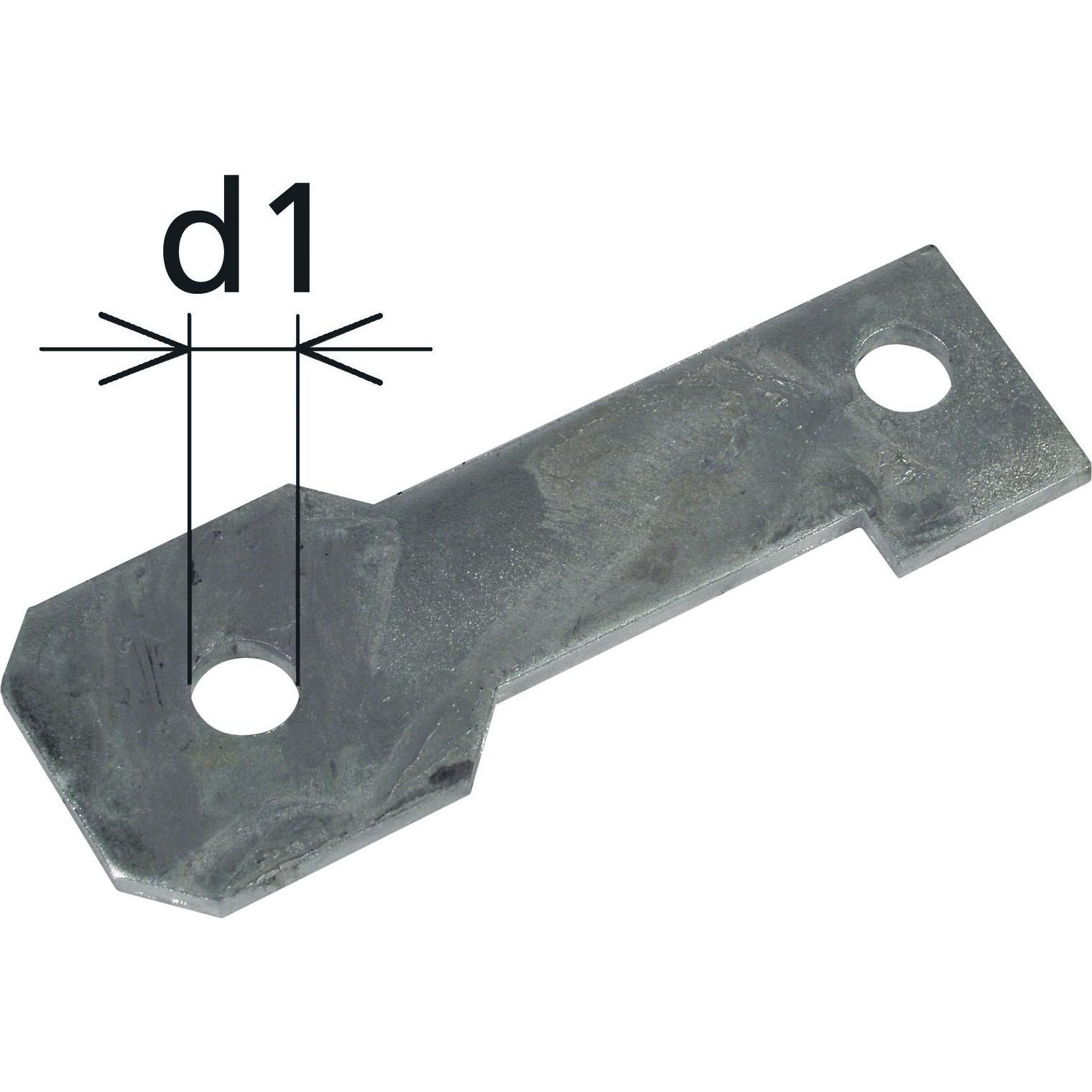 Dehn Anschlussbügel IF3 gerade 923211, SAT Zubehör