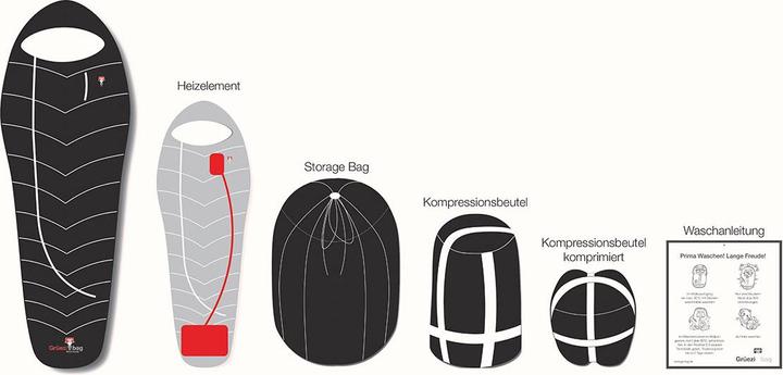 Produktbild Grüezi Bag Biopod Down Hybrid Ice Extreme 190 (215 cm)