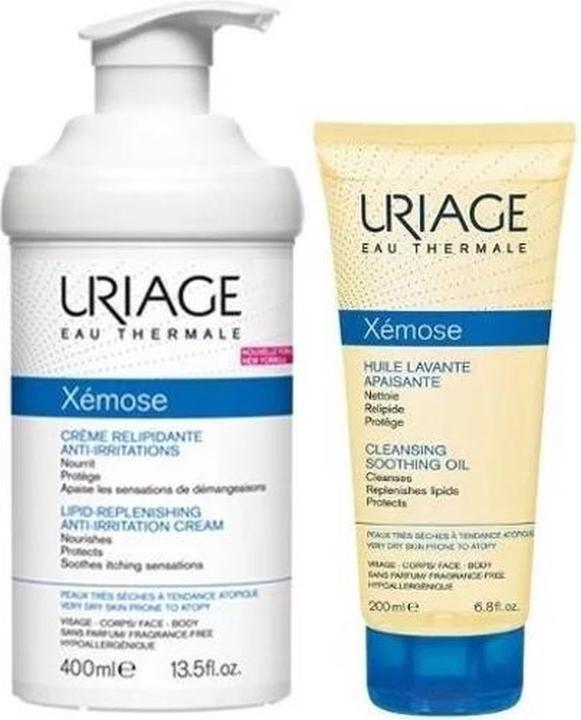 Immagine prodotto Uriage Xemose Crema e Olio detergente anti-irritazione (Set per la cura del corpo)