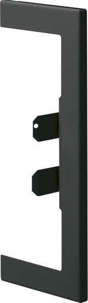 Hager TEH BR65170W9011 Sheet steel wall connection panel for BR 65x170mm top part 80mm