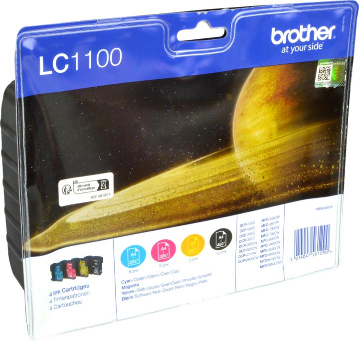 Image du produit Brother LC-1100VALBP Value Pack (M, C, Y, CF)