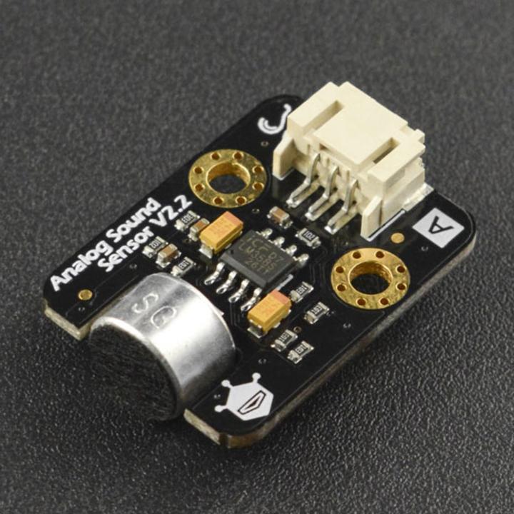 Actual product image DFRobot Gravity Analogue Microphone Sound Sensor