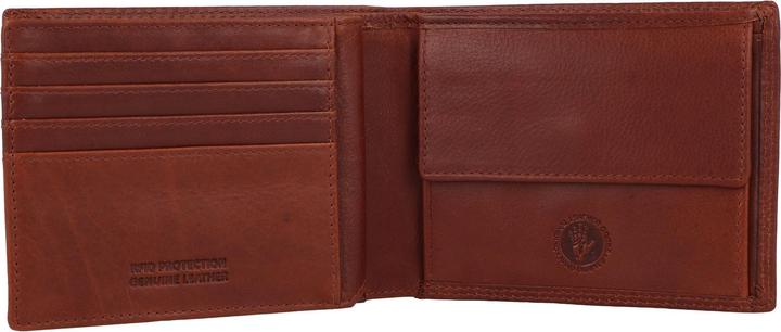 Produktbild Greenburry Vintage Geldbörse RFID Schutz Leder 12 cm