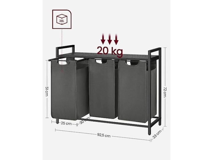 Image du produit Vasagle Laundry (114 l)