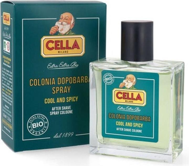 Immagine prodotto Cella Balsamo dopobarba spray fresco e speziato (Pompa spray dopobarba, 100 ml)