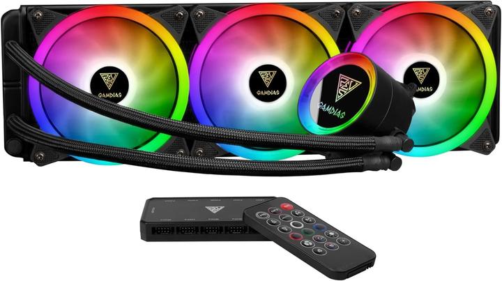Produktbild Gamdias Kit Watercooling Chione P2-360R RGB (Noir)