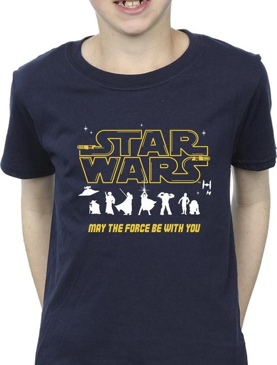 Produktbild Star Wars Silhouettes Force TShirt Jungen (152, 158)