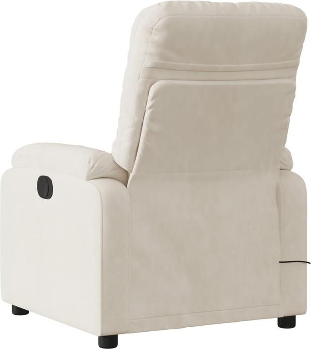 Produktbild VidaXL Massagesessel Beige Mikrofasergewebe,Farbe: Beige,Material