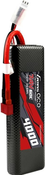 Actual product image Gens Ace 2S1P HardCase (7.40 V, 4000 mAh)