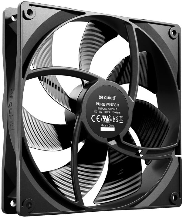 Productafbeelding be quiet! Pure Vleugels 3 140x140x25 (140 mm, 1 x)
