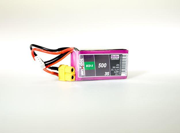 Immagine prodotto Hacker Batteria V25C LiPo (11.10 V, 500 mAh)