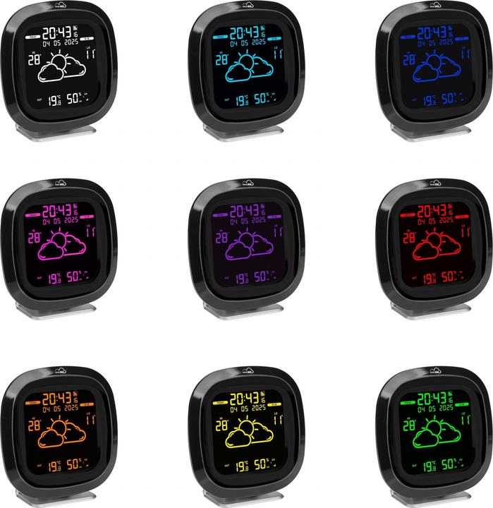 Produktbild Suomen Lämpömittari Oy 8833 Remote Weather Station, color display