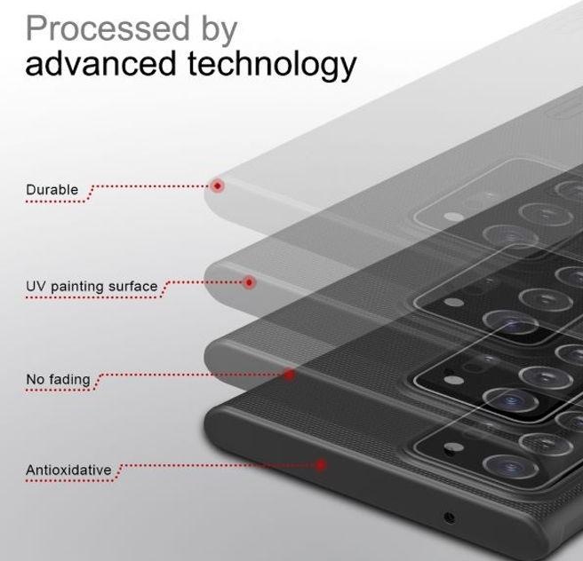 Actual product image Nillkin Super Frosted Shield Series (Samsung Galaxy Note 20 Ultra)