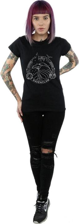 Actual product image Womens/Ladies Ravenclaw Seal Cotton T-Shirt (XL)