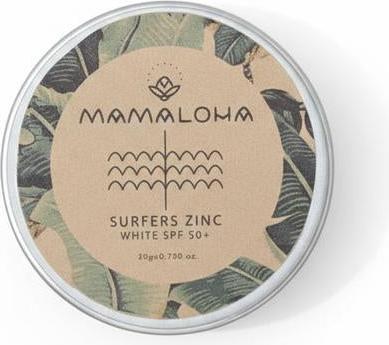 Actual product image Mamaloha Zinc Cream SPF 50+, 20g WHITE EDITION (Suntan cream, SPF 50, 20 g)