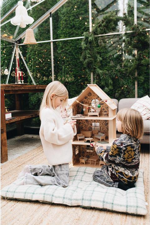 Immagine prodotto Milin Casa delle bambole in legno vintage Flower