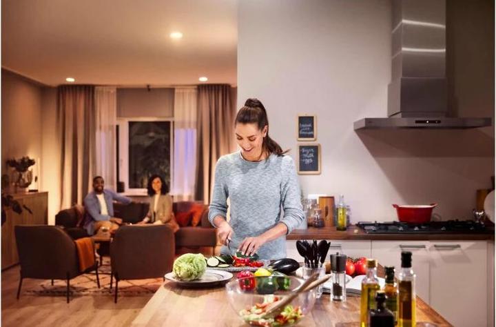 Immagine prodotto Philips Hue Tonalità di bianco (E27, 9.50 W, 1050 lm, 1 x, F)