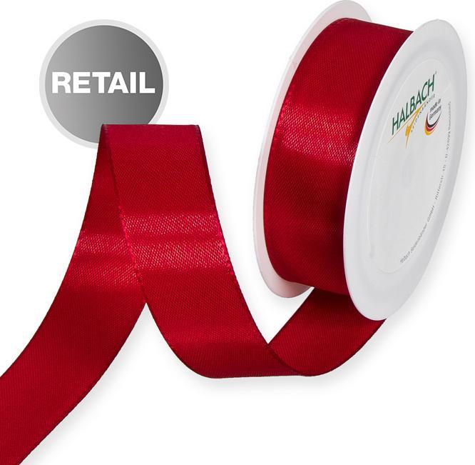 Produktbild Halbach Taftband gewebt, rot