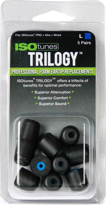 Actual product image ISOtunes TRIOLOGY replacement earplugs (10 x)