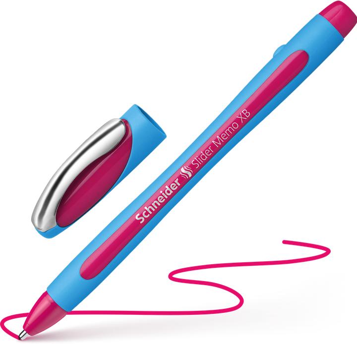 Actual product image Schneider Ballpoint pen Slider Memo (Pink, Blue, 1 x)