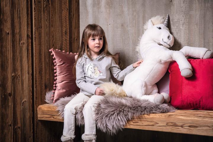 Produktbild Steiff Starly Schlenker-Einhorn weiss 70cm (70 cm)