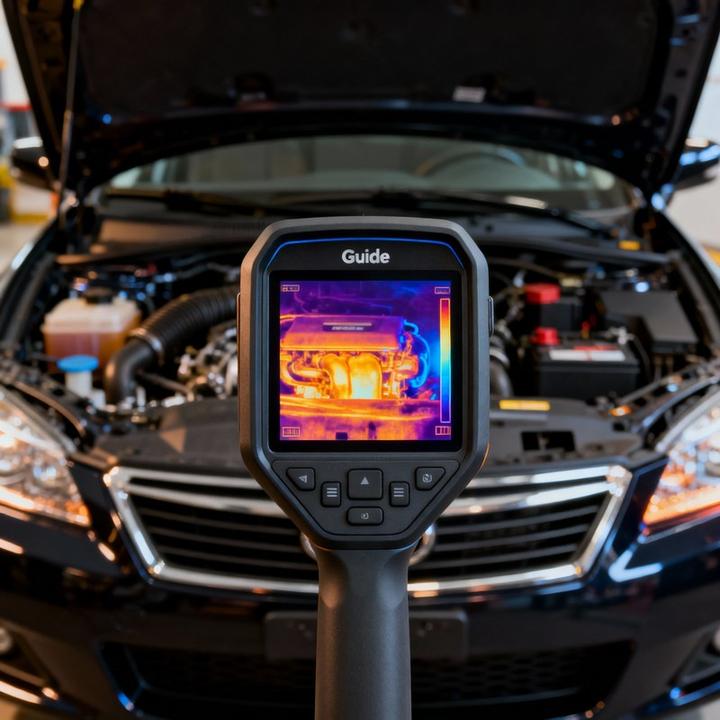 Actual product image Guide Sensmart E4 Wärmebildkamera Graphit 640 x 480 Pixel Eingebautes Display LCD