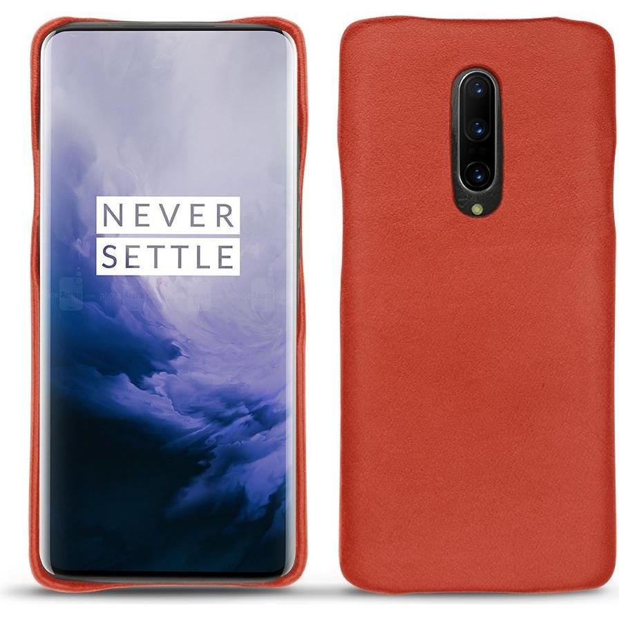 Noreve Lederschutzhülle (OnePlus 7 Pro), Smartphone Hülle, Orange