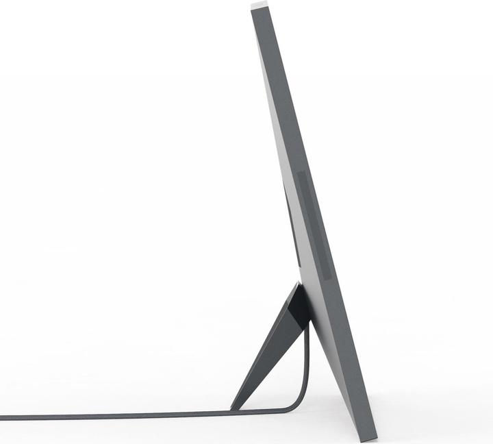 Productafbeelding Aura Frames Photoframe - Aspen - Ink with Paper Mat (12", 1600 x 1200 pixels)