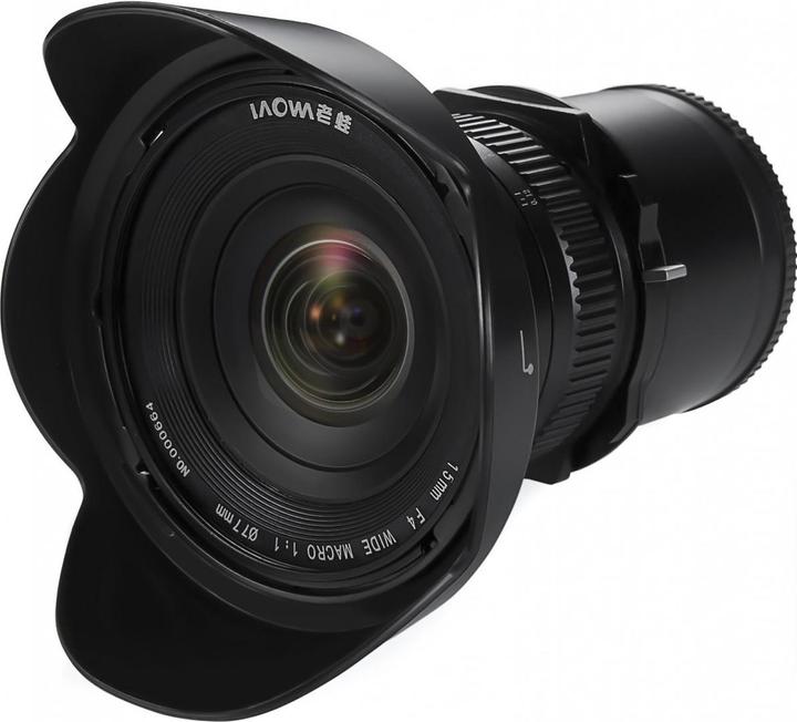 Actual product image Venus Optic Laowa 15mm f/4.0 Wide Angle Macro Sony FE (Sony E, full size)