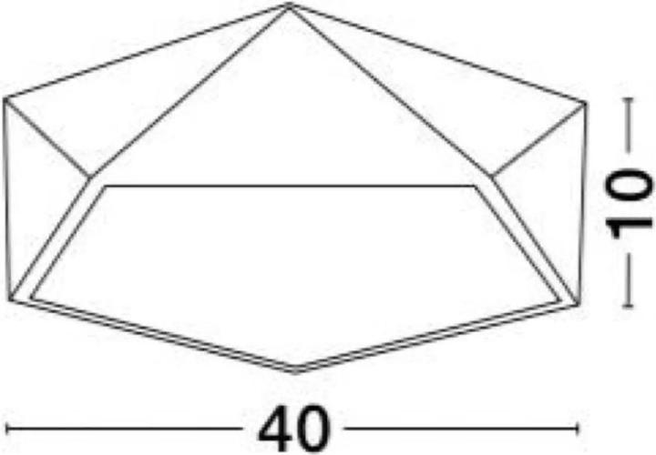 Image du produit Nova Luce Darius Plafonnier (E27)