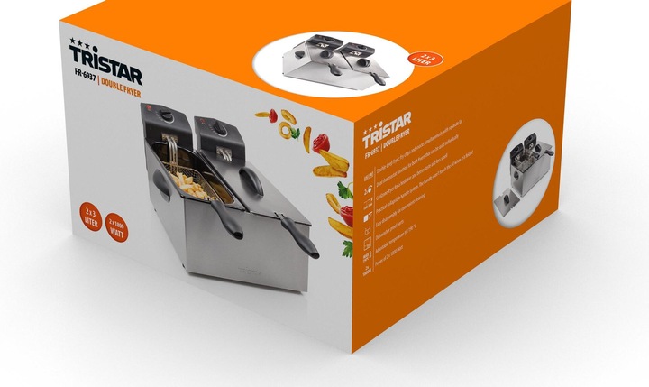 Produktbild Tristar Fritteuse Doppel (EU-Stecker)