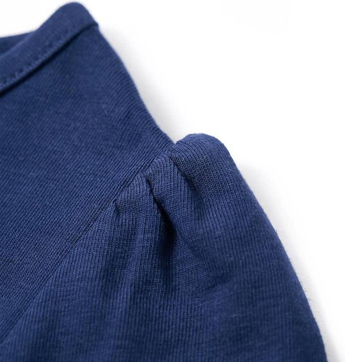 Immagine prodotto vidaXL T-shirt per bambini blu navy 116,Materiale: 95 % cotone. 5 (116)