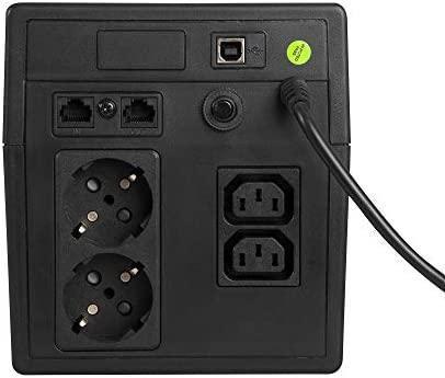 Actual product image GreenCell 1000VA 700Wovervoltage protection 230V Black - (Offline) UPS (1000 VA, 700 W, Standby UPS)