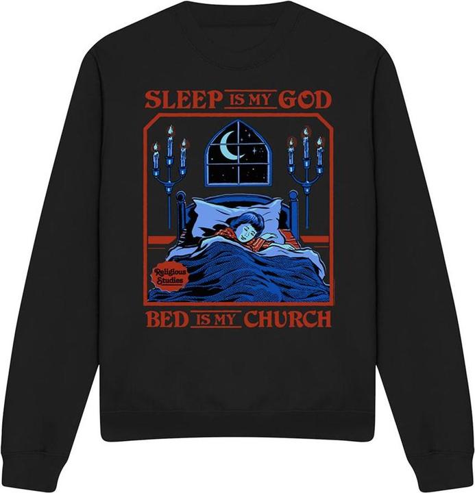 Produktbild Steven Rhodes Sleep Is My God Sweatshirt (XL)
