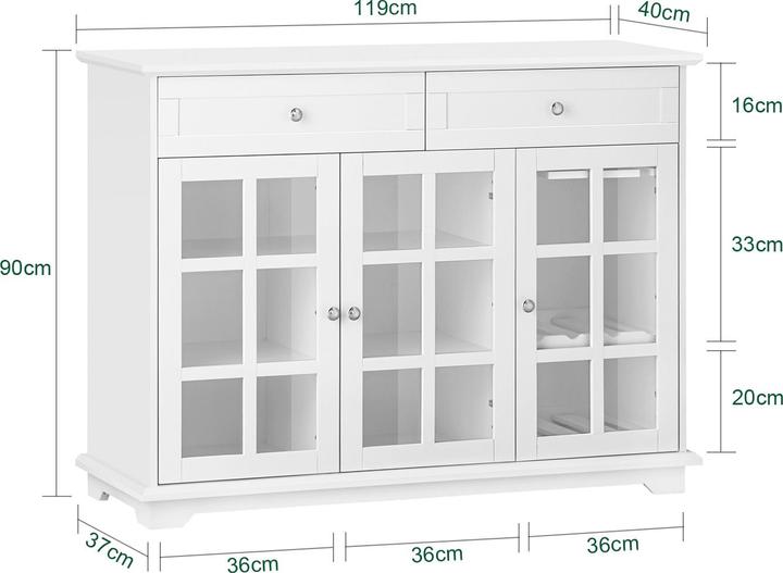 Actual product image SoBuy Tripp (119 x 40 x 90 cm)