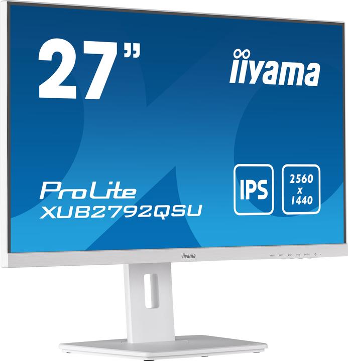 Image du produit iiyama XUB2792QSU-W5 27 pouces IPS 2560 x 1440 350 cd (2560 x 1440 pixels, 27")