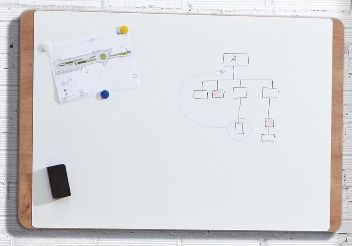 Immagine prodotto Berec Whiteboard Holz (100 x 150 cm)