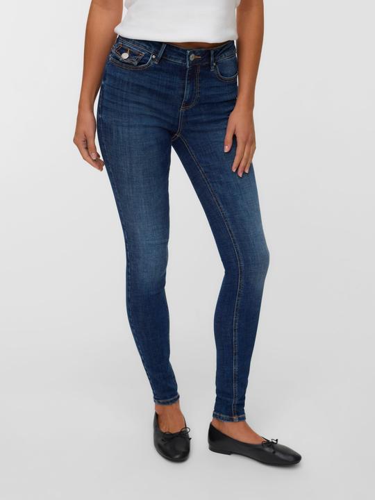 Actual product image Vero Moda VMFLASH Mid Rise Skinny Fit Jeans Skinny Jeans (32)
