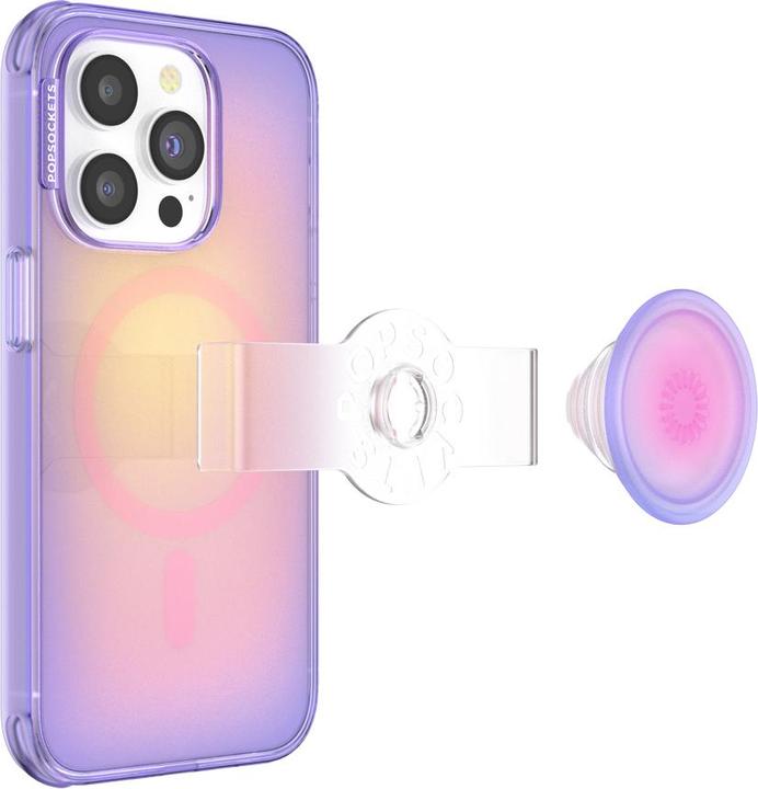Produktbild PopSockets Backcover mit Opalescent Aura (Apple iPhone 14 Pro)