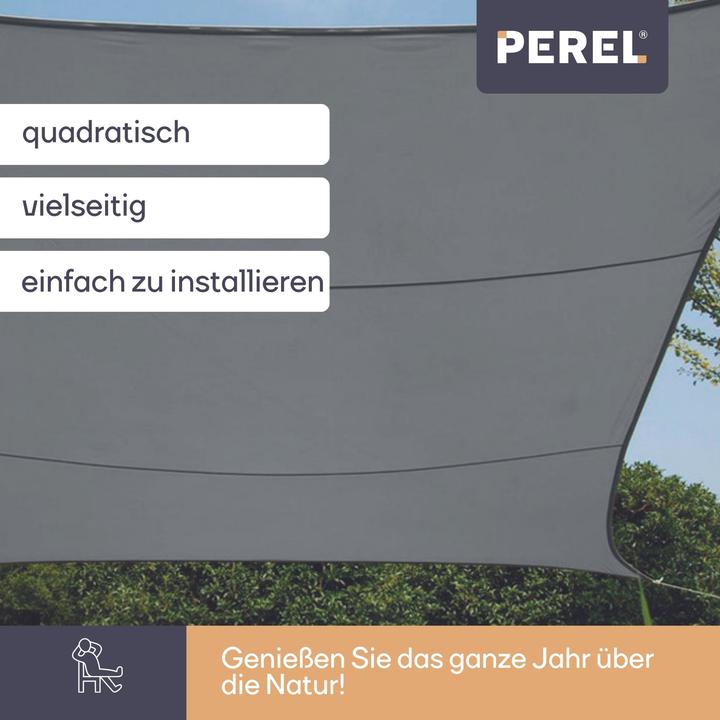 Image du produit Perel Auvent quatre perméable à l'eau (500 x 500 x 500 cm)