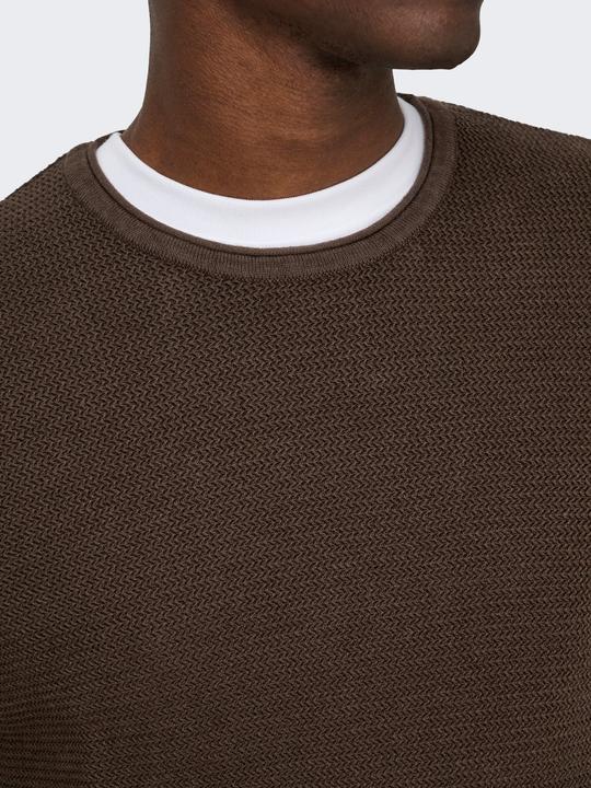 Actual product image Only & Sons Onseric Reg 12 Struc Crew Knit Noos (M)