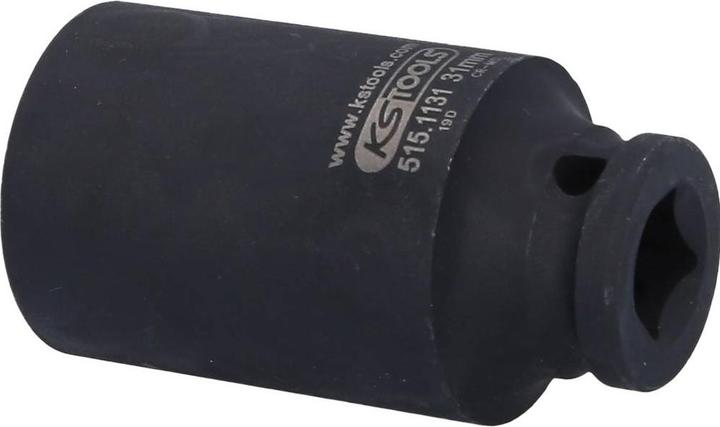Actual product image KS Tools 1/2" power socket long (31 mm)