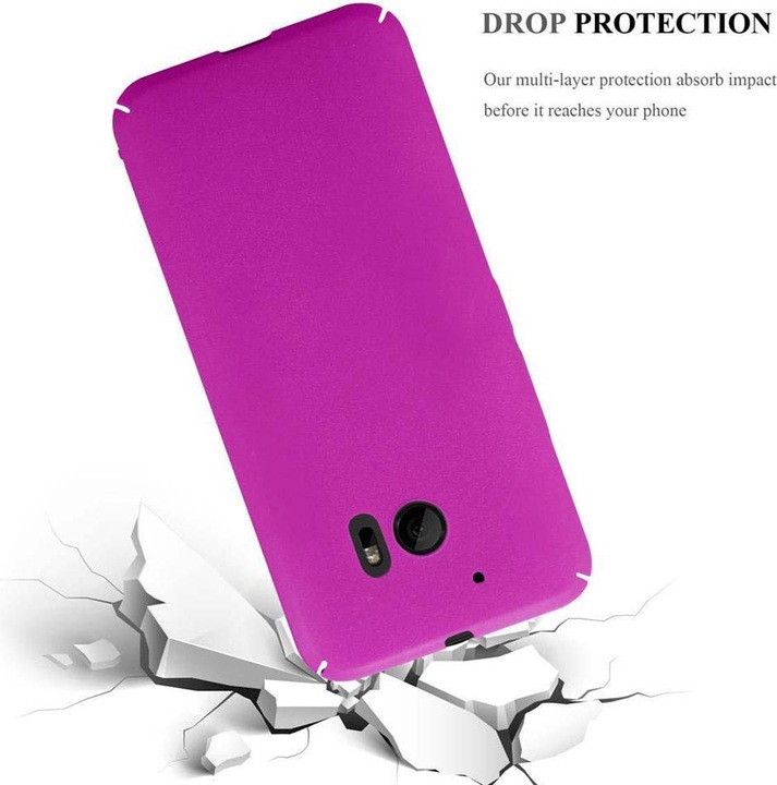 Image du produit Cadorabo Couverture rigide Frosty Cover (HTC One M10)