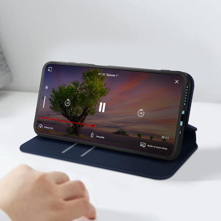 Actual product image Avizar Classic Edition, back cover with magnetic flap Series (Xiaomi Redmi Note 13 5G)