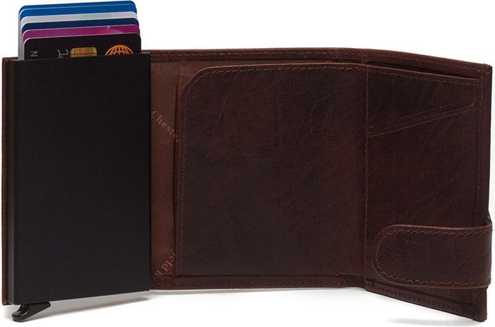 Produktbild The Chesterfield Brand Mannheim Geldbörse RFID Schutz Leder 7 cm