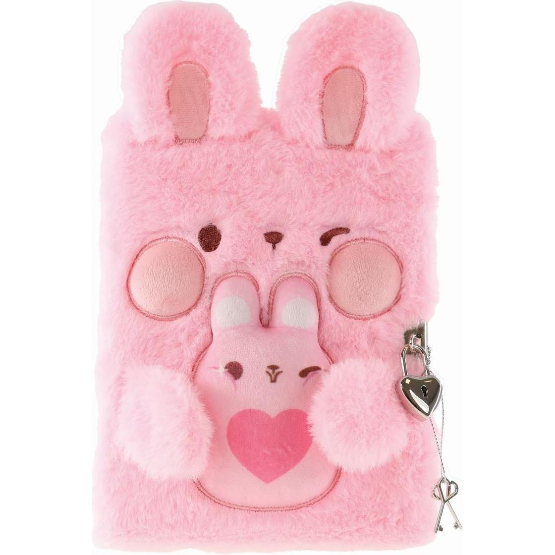 Tinka Magic, Heft + Block, Tinka - Plush Diary - Rosa (8-802161)