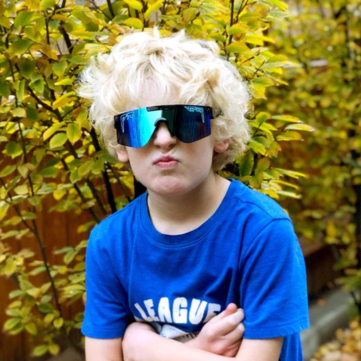 Actual product image Pit Viper The Hail Sagan XS (Black, Blue)