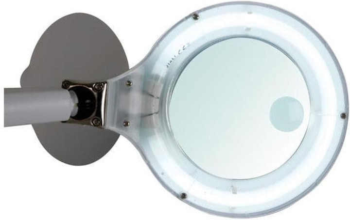 Immagine prodotto Velleman Lampada da scrivania con lente d'ingrandimento 3 + 12 diottrie - 12W - Bianco