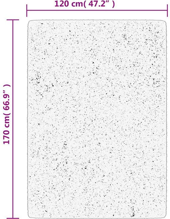 Produktbild vidaXL Teppich (170 x 120 cm)